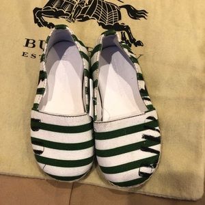 Children Burberry green stripe peckfield 24 USA 8